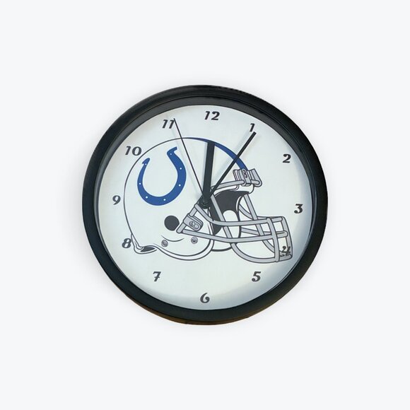 Indianapolis Colts 9" Wall Clock - Picture 1 of 4